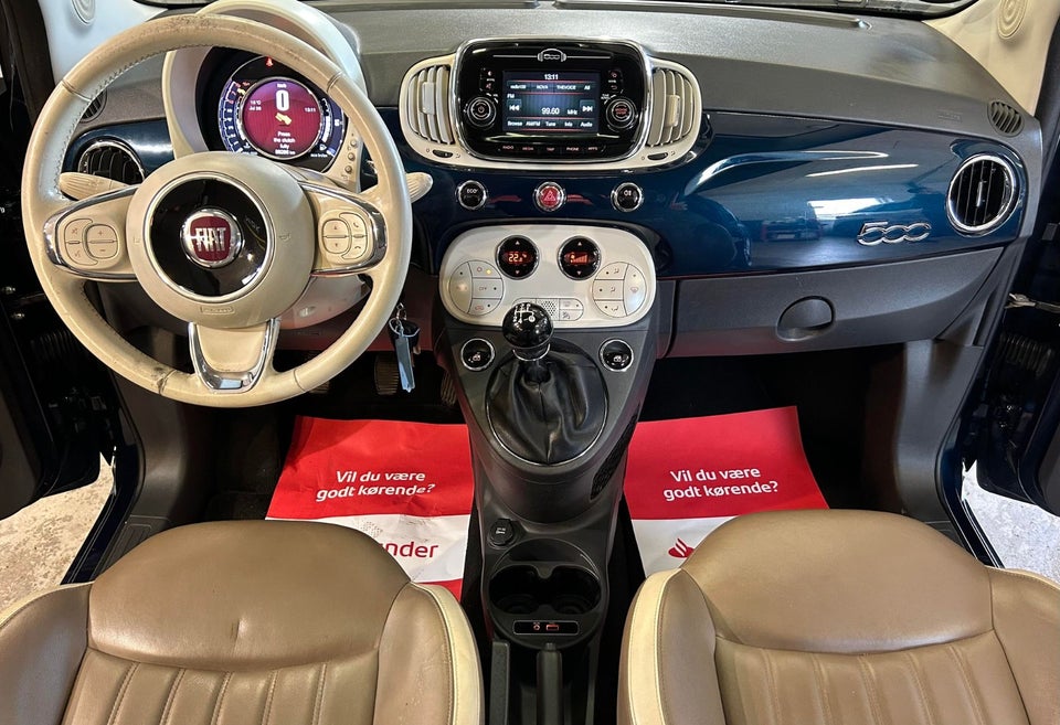 Fiat 500 0,9 TwinAir 80 Lounge 3d