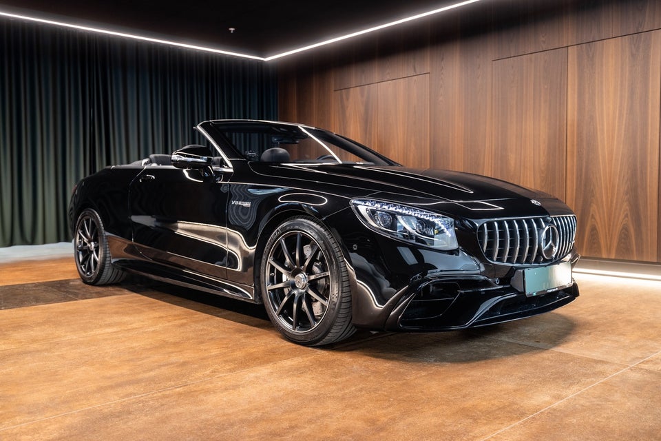 Mercedes S63 4,0 AMG Cabriolet aut. 4Matic+ 2d