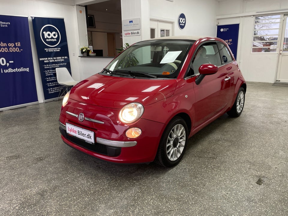 Fiat 500C 1,2 Lounge 2d