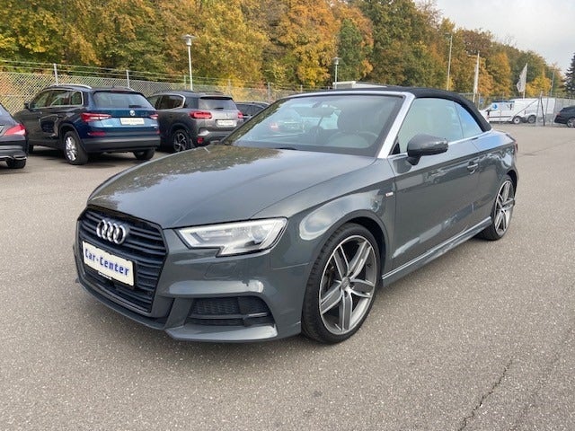 Audi A3 2,0 TFSi 190 Sport Cabriolet S-tr. 2d