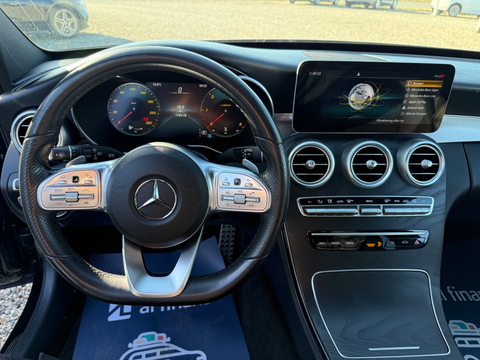 Mercedes C220 d 2,0 AMG Line stc. aut. 5d