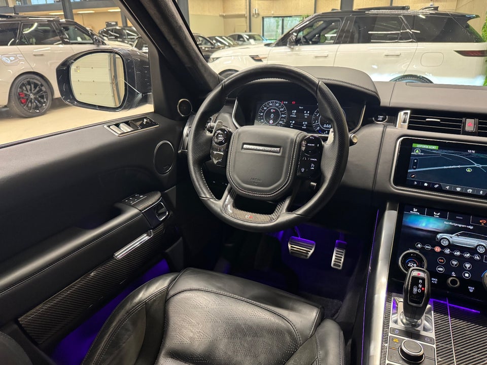 Land Rover Range Rover Sport 5,0 P575 SVR Carbon Edition aut. 5d