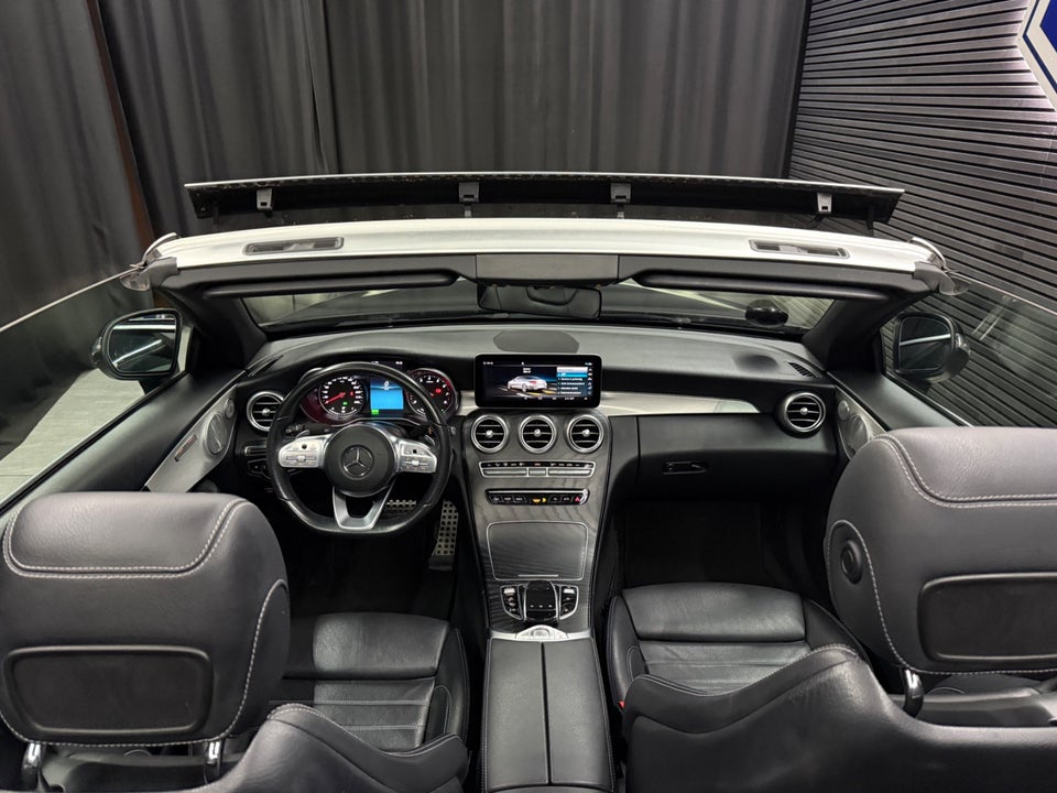 Mercedes C200 1,5 AMG Line Cabriolet aut. 2d