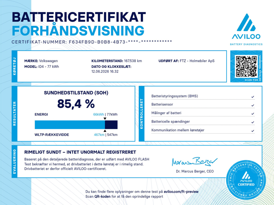 VW ID.4 77 1ST Pro Performance 5d