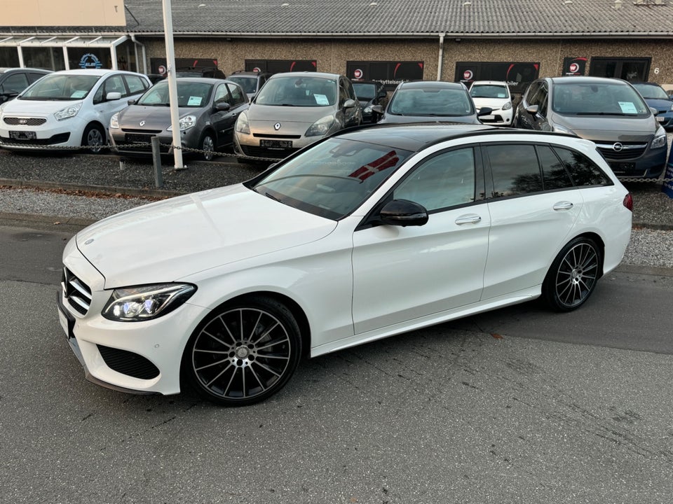 Mercedes C220 d 2,2 AMG Line stc. aut. 5d