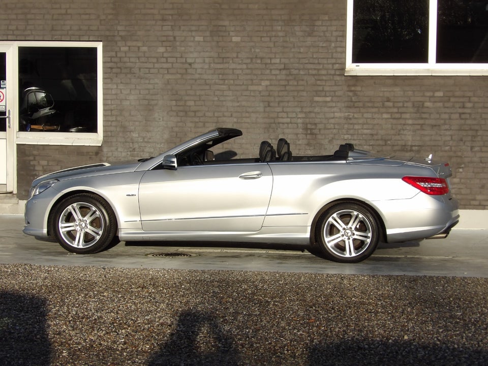 Mercedes E350 3,5 CGi AMG Line Cabriolet aut. BE 2d