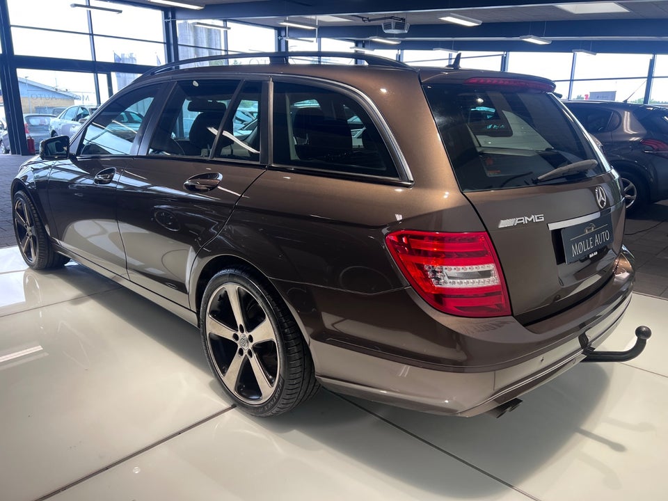 Mercedes C200 2,2 CDi AMG Line stc. aut. BE 5d