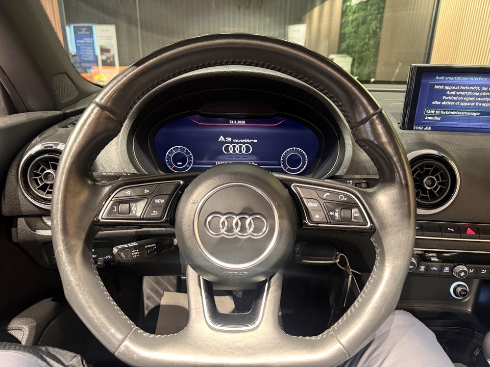 Audi A3 2,0 TFSi 190 Sport Cabriolet S-tr. 2d