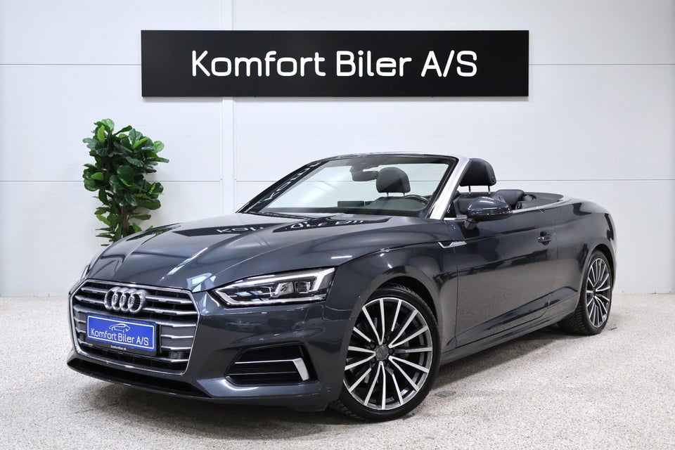 Audi A5 2,0 TDi 190 Cabriolet S-tr. 2d