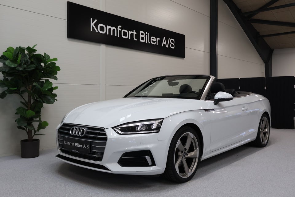Audi A5 2,0 TFSi 190 Sport Cabriolet S-tr. 2d