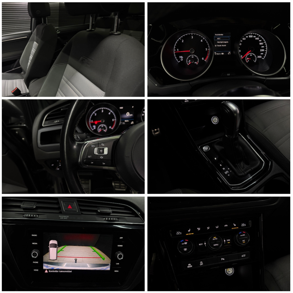 VW Touran 2,0 TDi 190 R-line DSG 7prs 5d