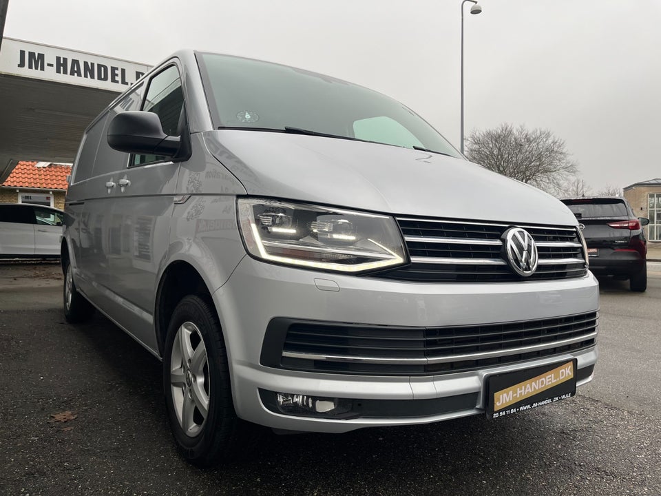 VW Transporter 2,0 TDi 150 Kassevogn DSG lang