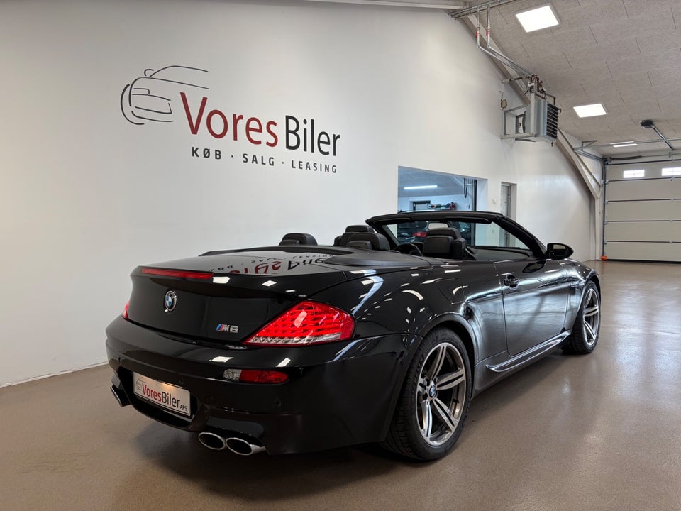 BMW M6 5,0 Cabriolet aut. 2d
