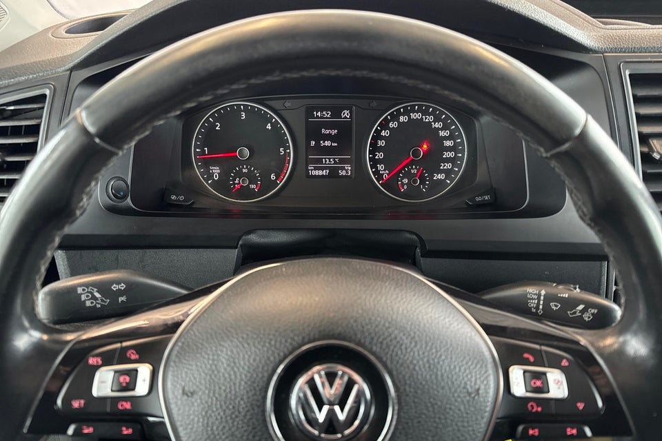 VW Transporter 2,0 TDi 150 Kassevogn DSG lang