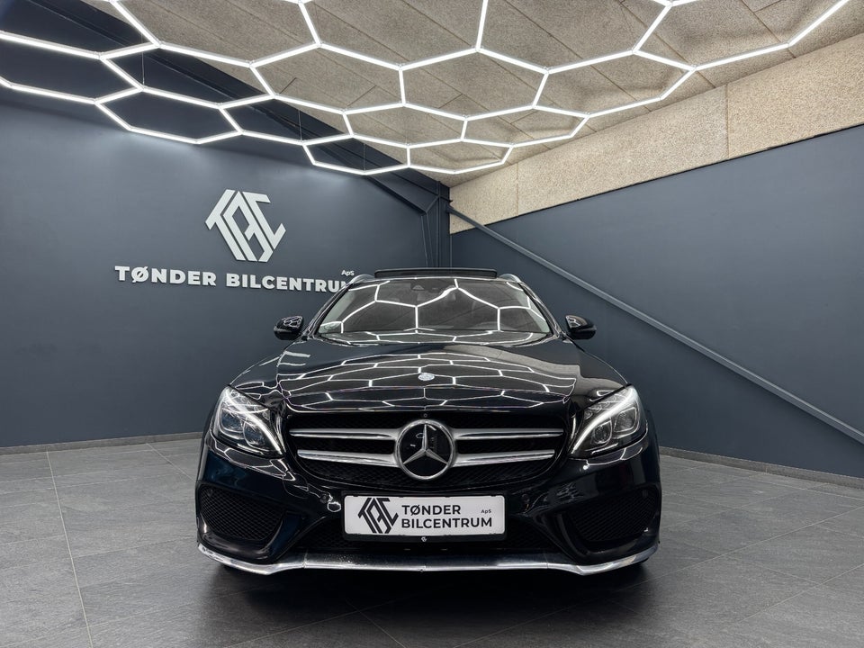 Mercedes C220 d 2,2 AMG Line stc. aut. 5d