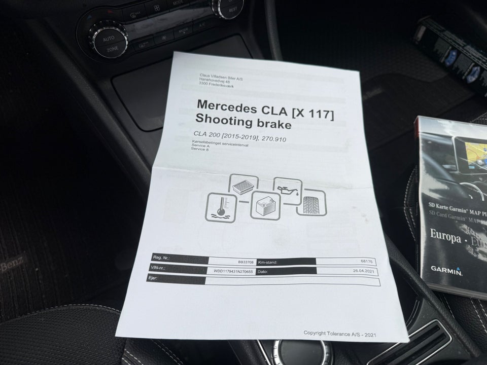 Mercedes CLA200 1,6 AMG Line Shooting Brake aut. 5d