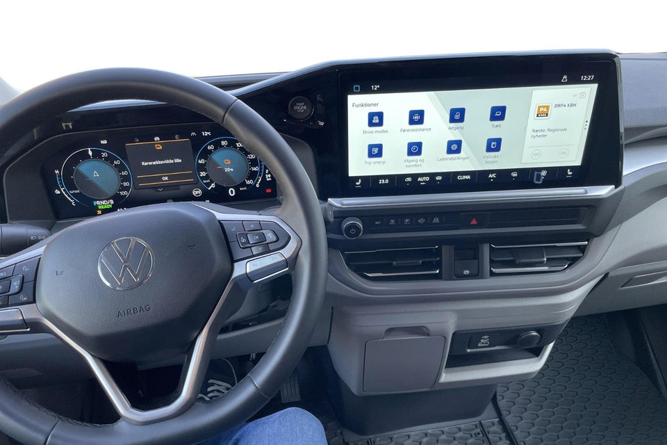 VW e-Transporter Comfort Kassevogn LWB