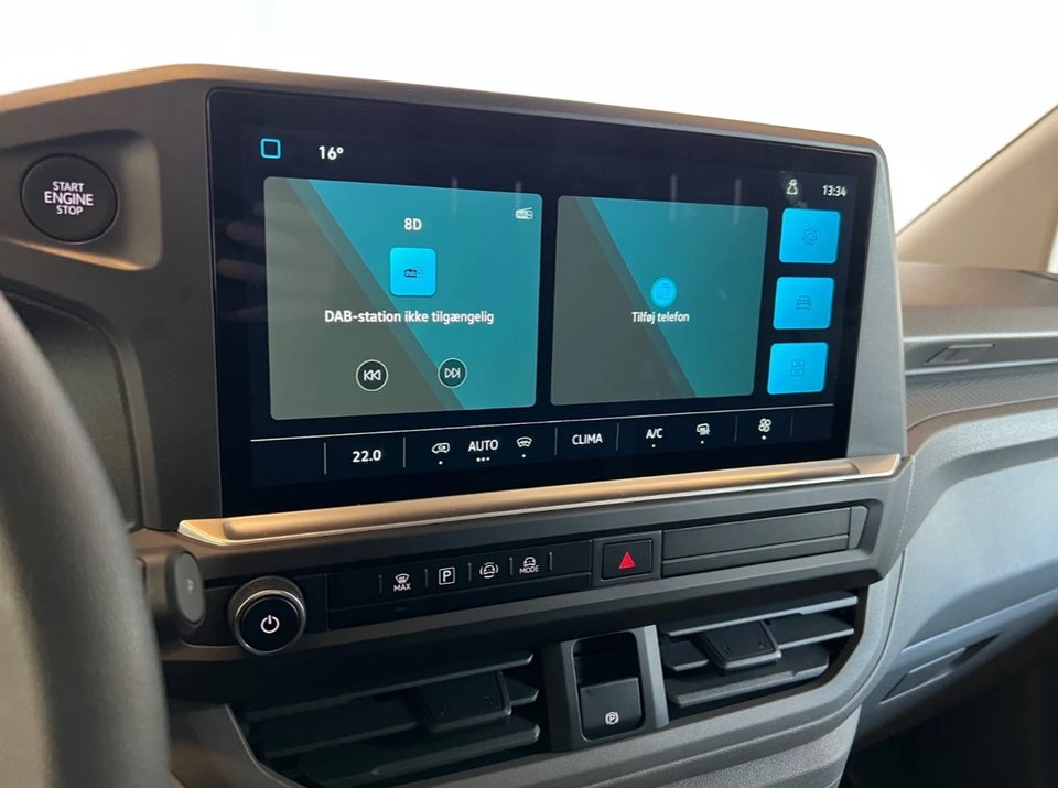 VW e-Transporter Comfort Kassevogn SWB