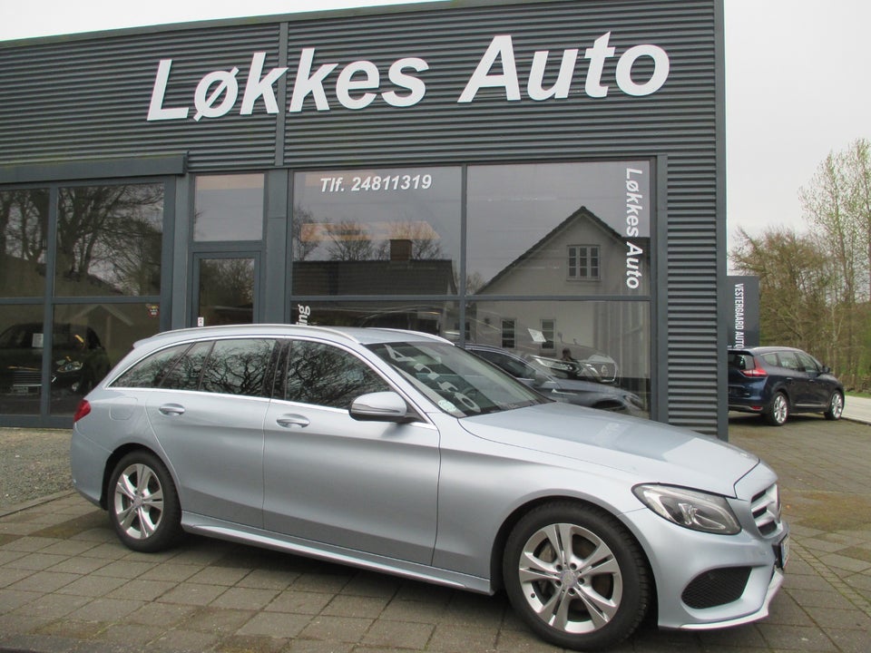 Mercedes C220 d 2,2 AMG Line stc. aut. 5d