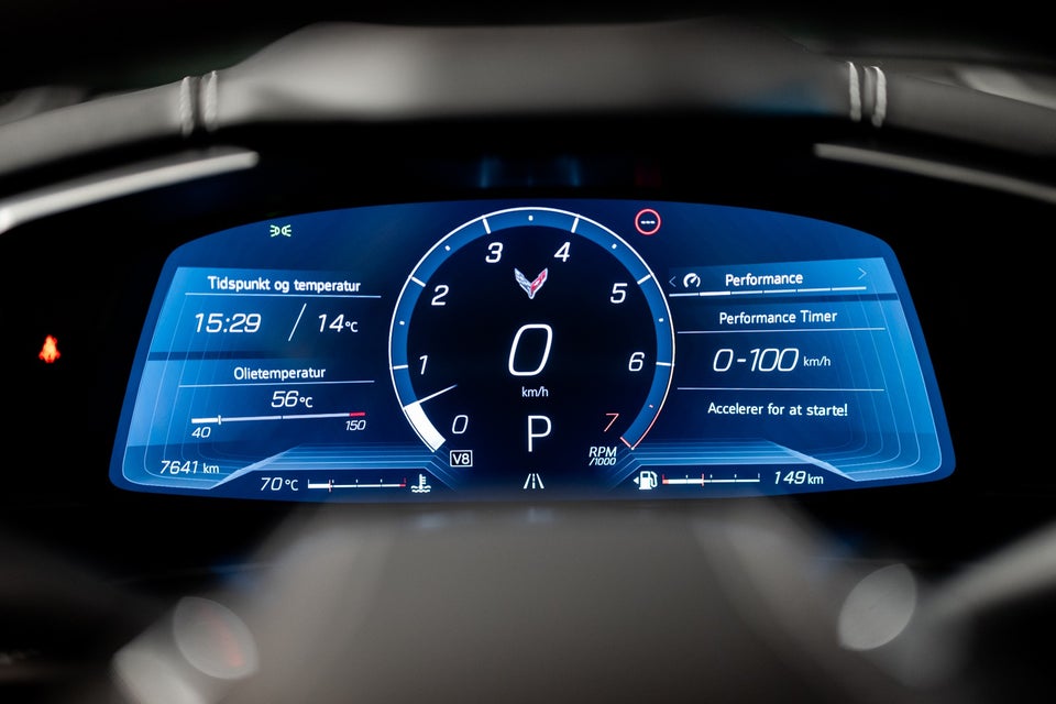 Chevrolet Corvette 6,2 Stingray 3LT Coupé aut. 2d