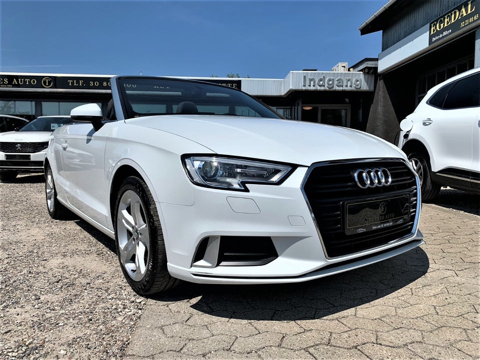 Audi A3 2,0 TFSi 190 Sport Cabriolet S-tr. 2d