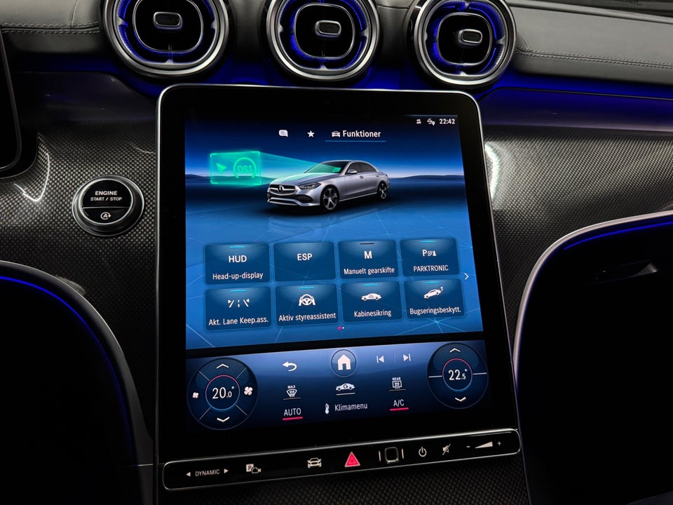 Mercedes C220 d 2,0 AMG Line aut. 4d