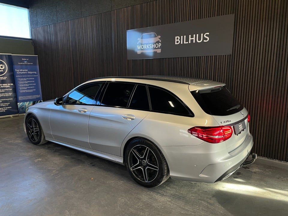 Mercedes C220 d 2,0 AMG Line Night Edition stc. aut. 5d