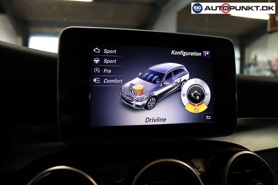 Mercedes C220 d 2,2 AMG Line stc. aut. 5d