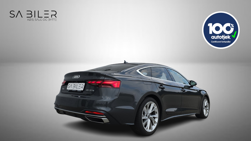 Audi A5 40 TFSi Advanced Prestige plus Sportback S-tr. 5d