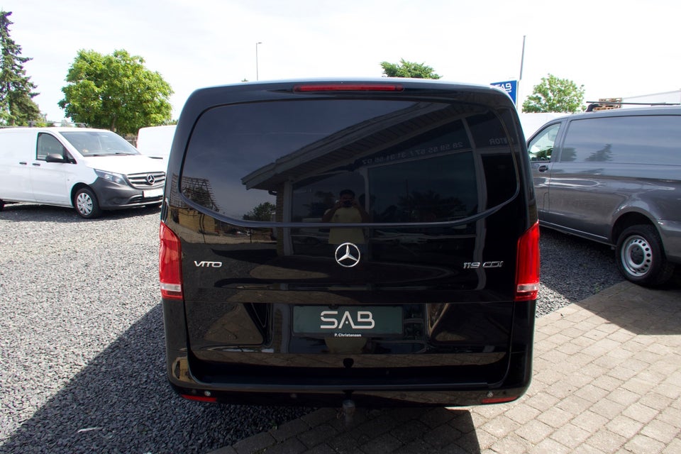 Mercedes Vito 119 2,0 CDi Kassevogn Complete aut. L RWD
