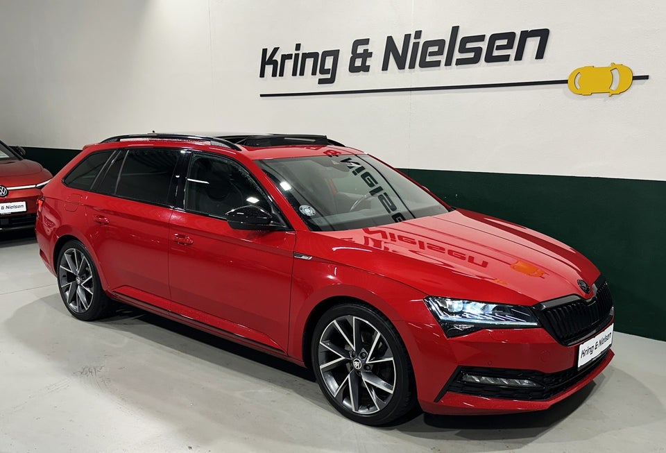 Skoda Superb 2,0 TDi 190 Sportline Combi DSG 5d