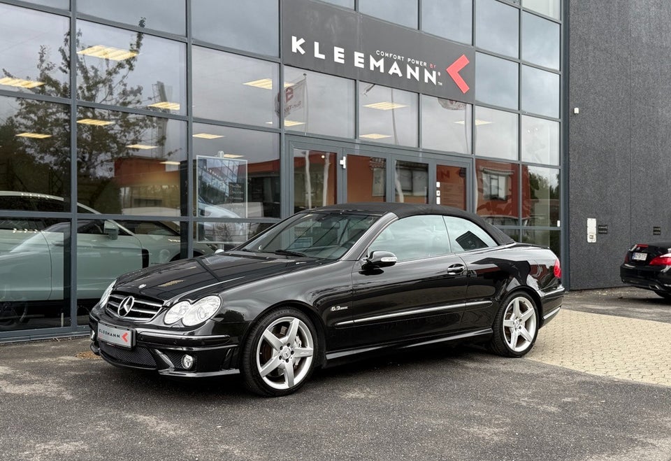Mercedes CLK63 6,3 AMG Cabriolet aut. 2d