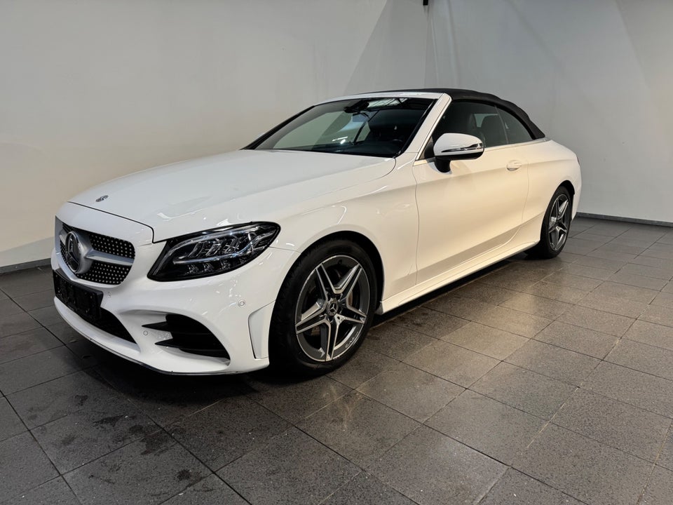 Mercedes C200 1,5 AMG Line Cabriolet aut. 2d