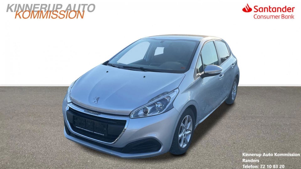 Peugeot 208 1,6 BlueHDi 100 Envy Sky 5d