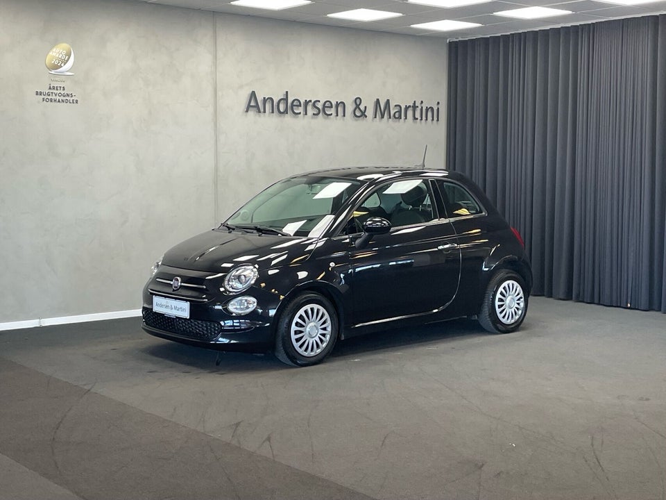 Fiat 500 1,2 Black 3d