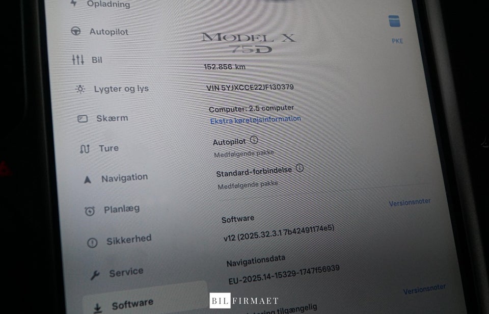 Tesla Model X 75D 5d