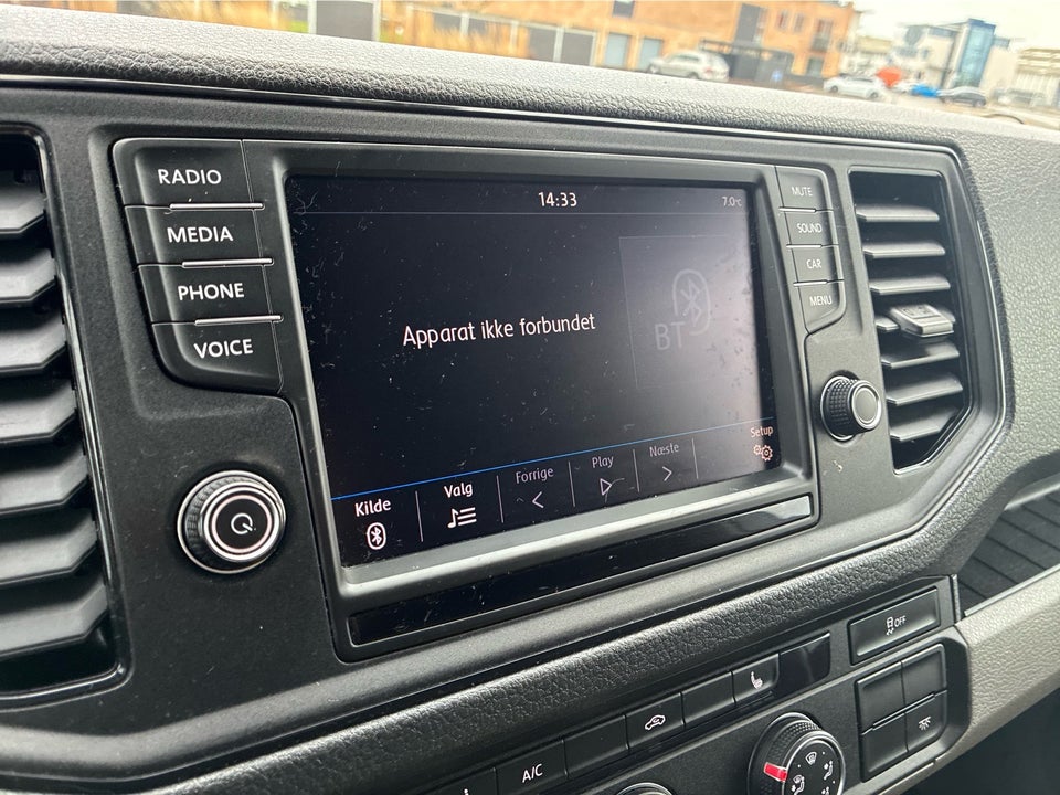 VW Crafter 35 2,0 TDi 140 Kassevogn L3H3