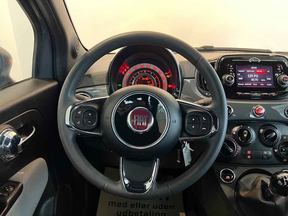 Fiat 500 1,0 Hybrid Pop 3d