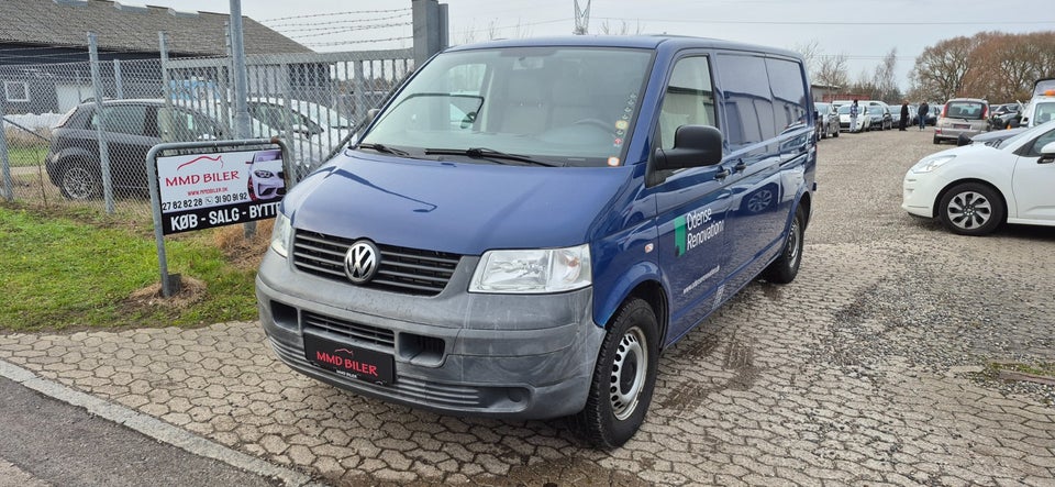 VW Transporter 2,5 TDi 130 Kassevogn 4Motion kort 4d