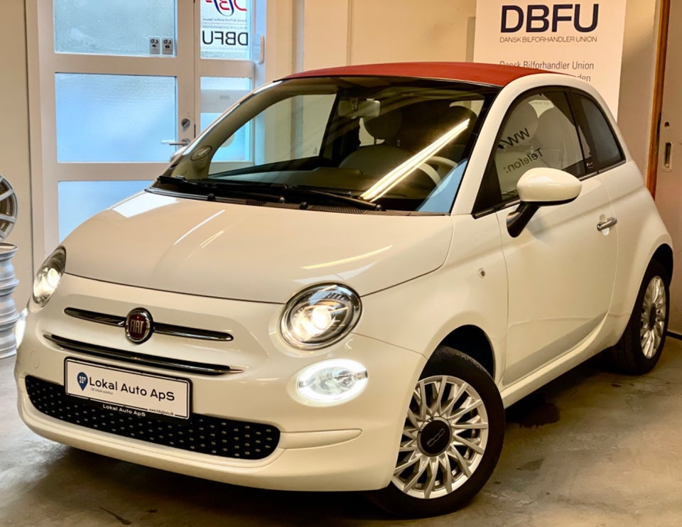 Fiat 500C 1,2 Lounge+ 2d