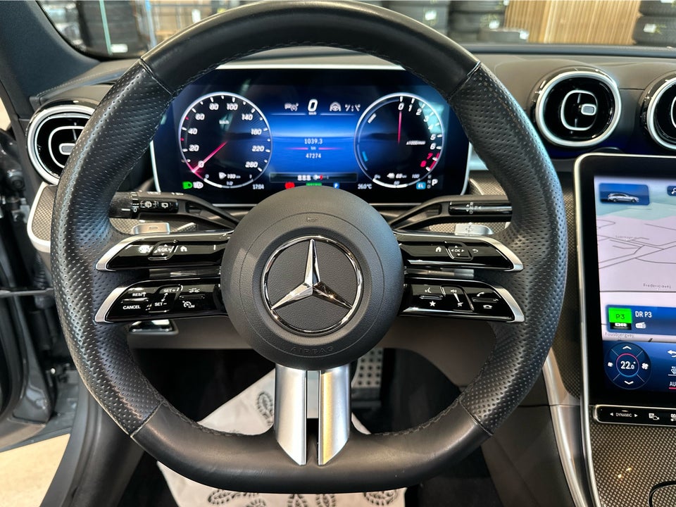 Mercedes C300 e 2,0 AMG Line stc. aut. 5d