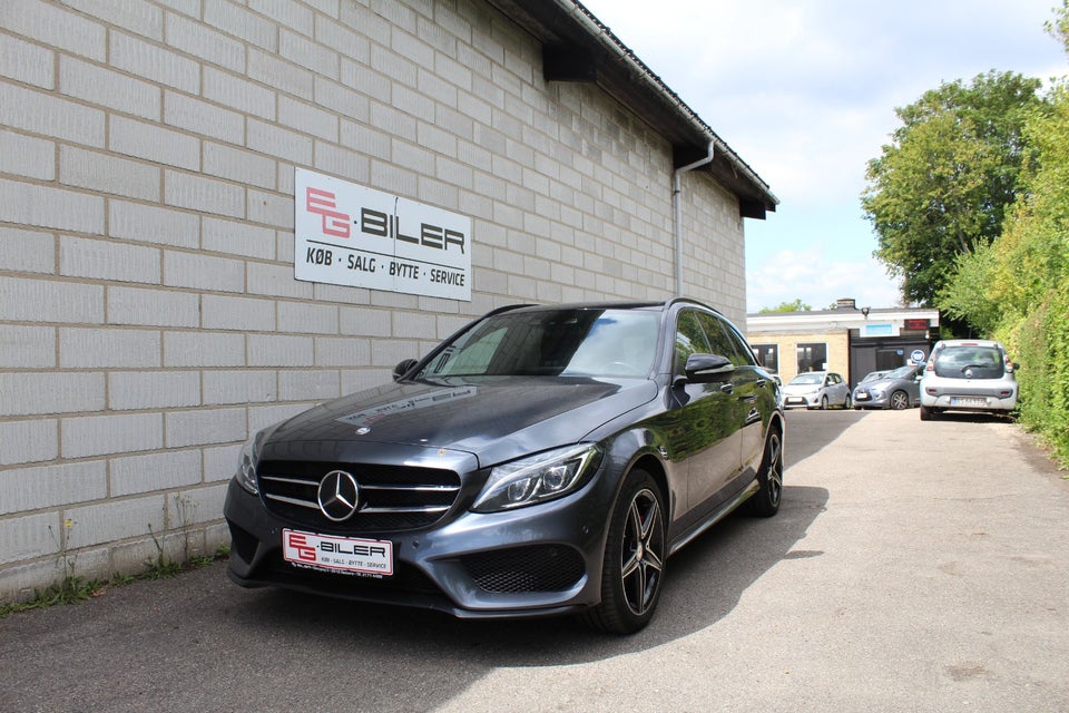 Mercedes C220 d 2,2 AMG Line stc. aut. 5d