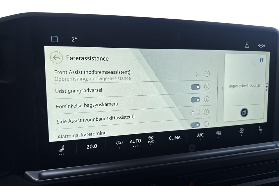 VW e-Transporter 64 Comfort Kassevogn SWB