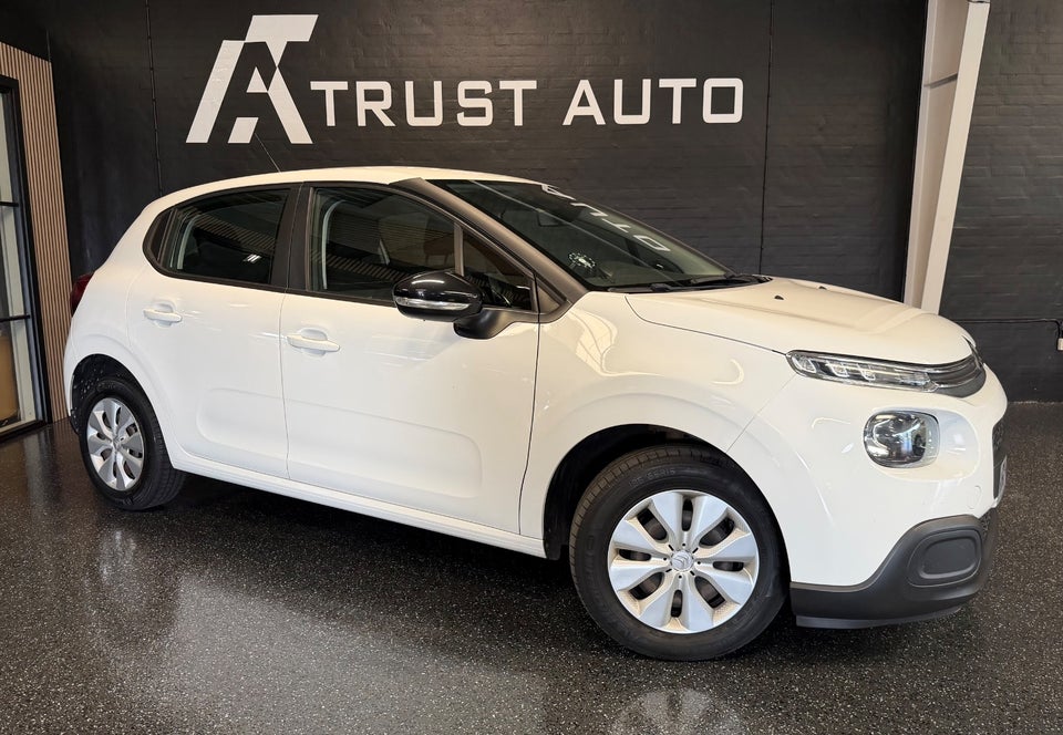 Citroën C3 1,2 PureTech 82 Feel 5d 2019 til salg hos Trust Auto