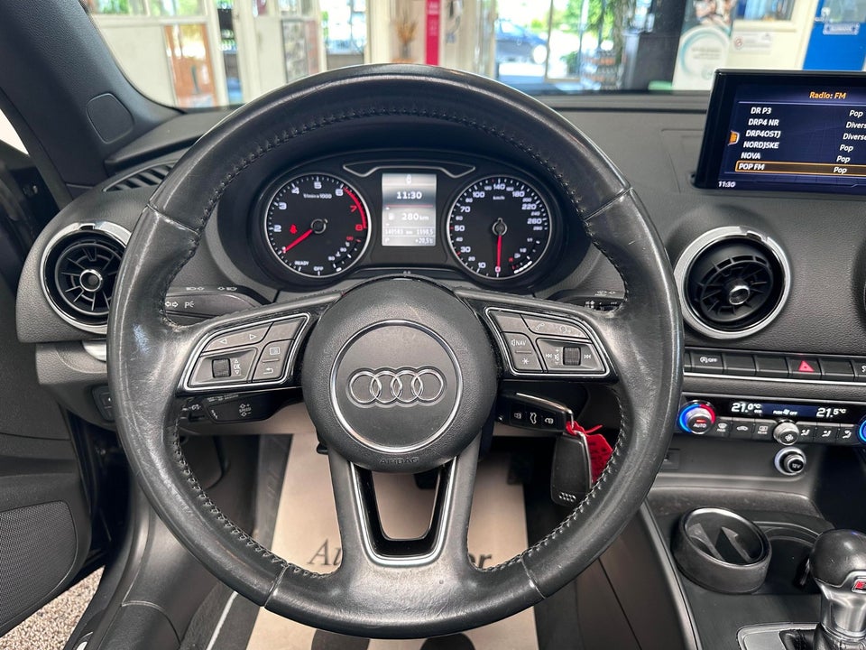 Audi A3 1,5 TFSi 150 Sport Cabriolet S-tr. 2d