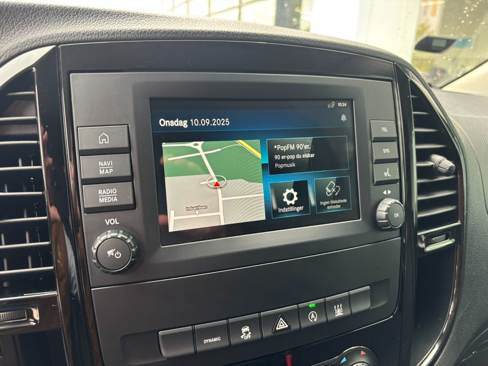 Mercedes Vito 119 2,0 CDi Kassevogn aut. L RWD