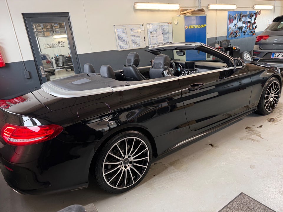 Mercedes C300 2,0 AMG Line Cabriolet aut. 2d