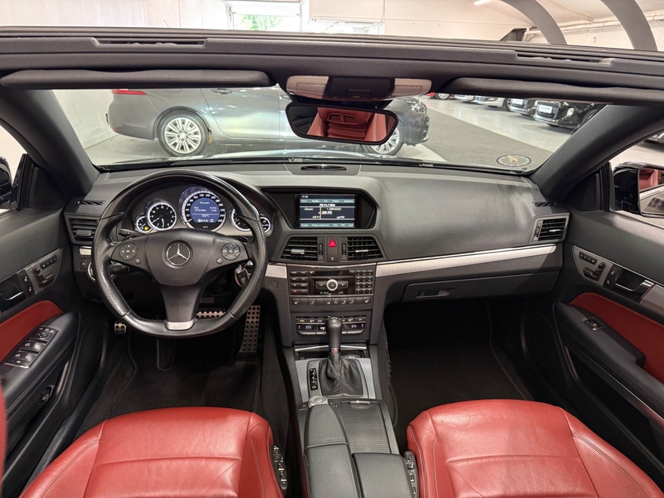 Mercedes E350 3,5 CGi AMG Line Cabriolet aut. BE 2d