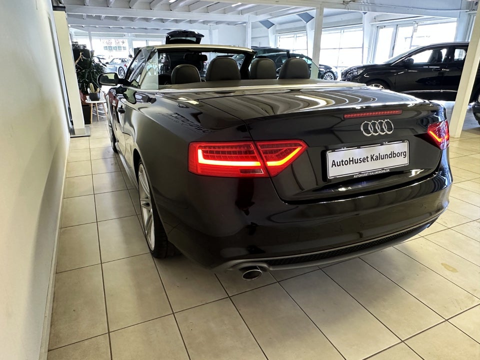Audi A5 3,0 TDi 245 S-line Cabriolet quattro S-tr. 2d