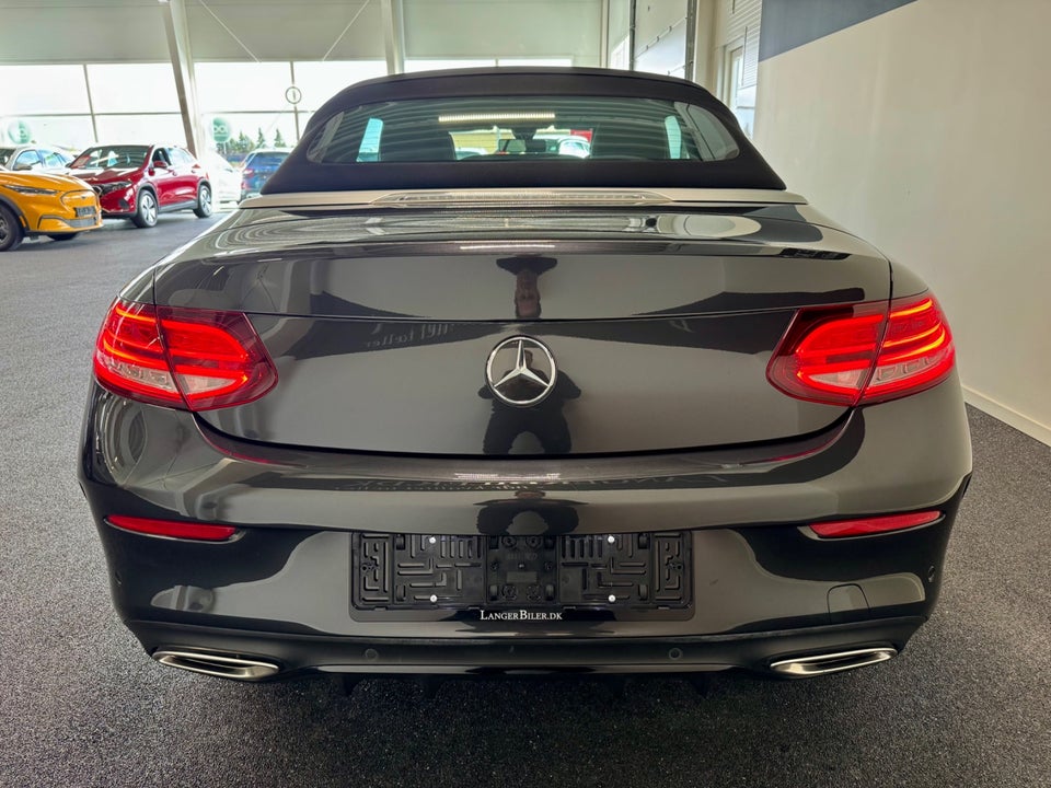 Mercedes C200 1,5 AMG Line Cabriolet aut. 2d